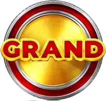 GRAND Jackpot Symbol mit Hervorhebung auf dem Bonus Game Raster